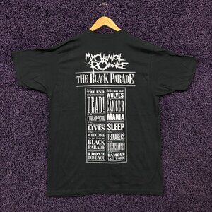 My Chemical Romance The Black Parade Album Tracks T-Shirt L